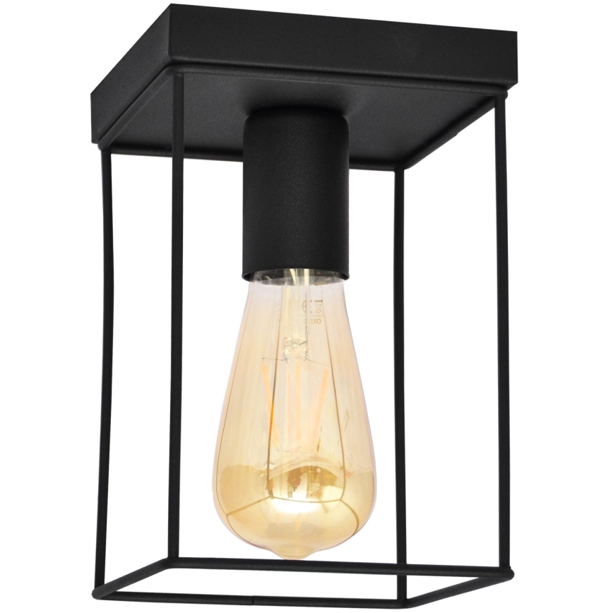 Plafoniera FINN 1xE27/15W/230V nero