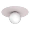 Plafoniera FLAT 1xE27/15W/230V Ø 35 cm crema
