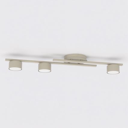 Plafoniera FRAGMENT 3xGX53/12W/230V beige