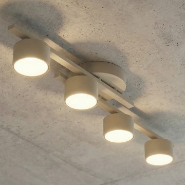 Plafoniera FRAGMENT 4xGX53/12W/230V beige