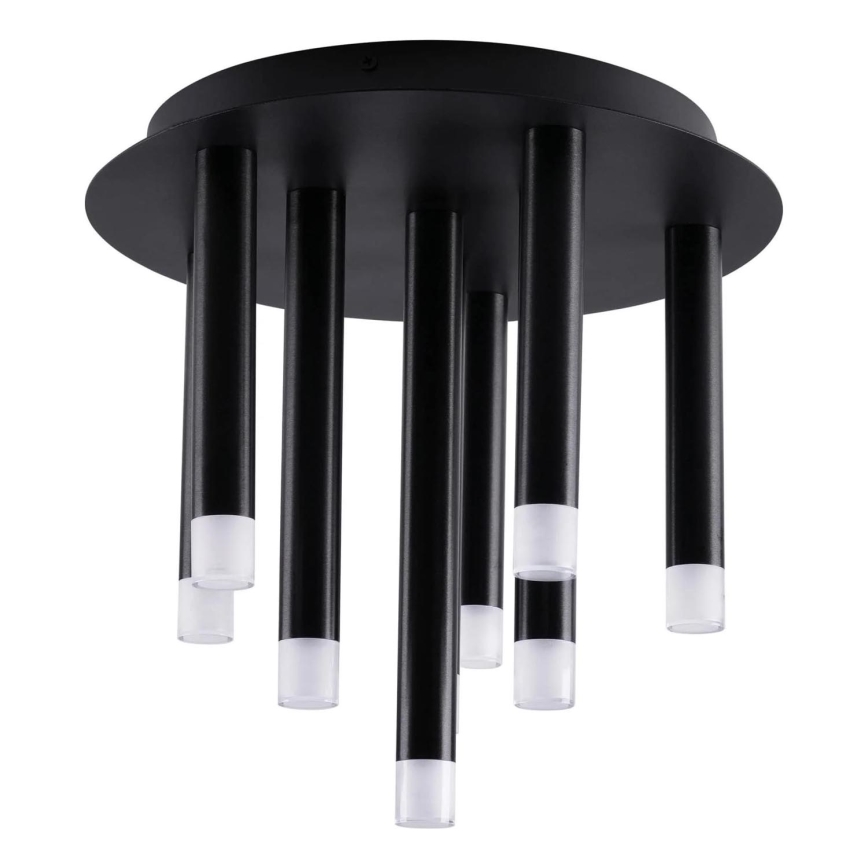Plafoniera GLAM 9xG9/8W/230V nero