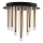 Plafoniera GLAM 9xG9/8W/230V oro