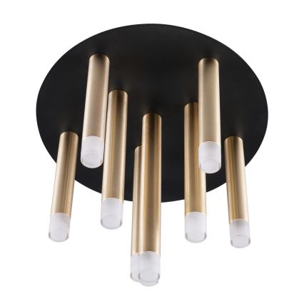Plafoniera GLAM 9xG9/8W/230V oro