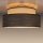 Plafoniera GRACE 1xE27/60W/230V diametro 40 cm color crema/marrone