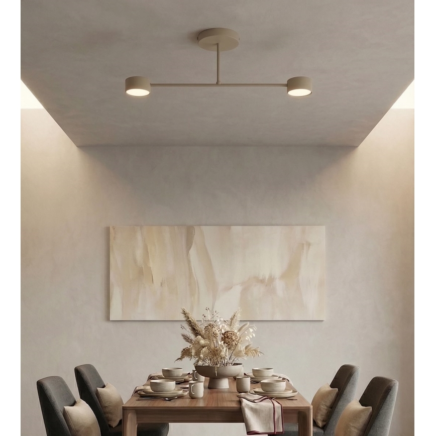 Plafoniera HALO 2xGX53/12W/230V beige