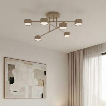 Plafoniera HALO 6xGX53/10W/230V beige