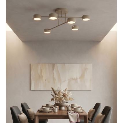 Plafoniera HALO 6xGX53/10W/230V beige