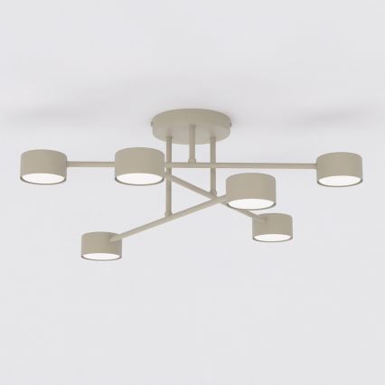 Plafoniera HALO 6xGX53/10W/230V beige