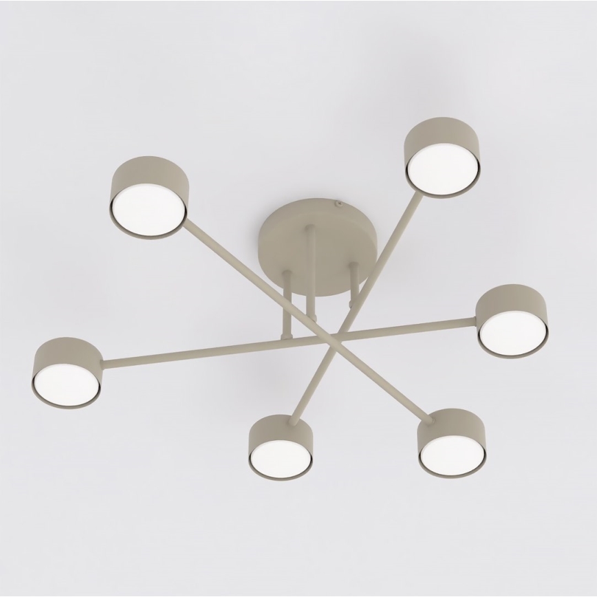 Plafoniera HALO 6xGX53/10W/230V beige