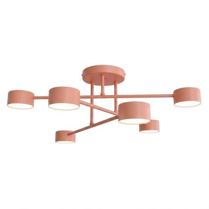 Plafoniera HALO 6xGX53/10W/230V rosa