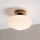 Plafoniera HARMA WOOD 1xE27/15W/230V rovere/bianco Ø 25 cm