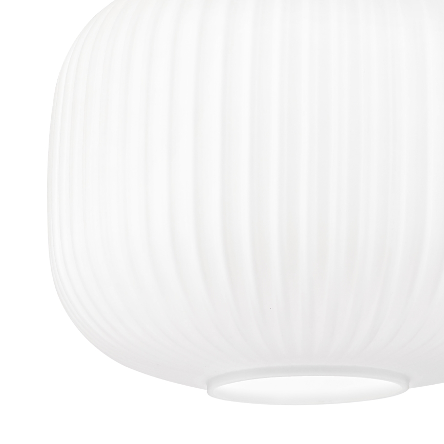Plafoniera HARMA WOOD 1xE27/15W/230V rovere/bianco Ø 25 cm