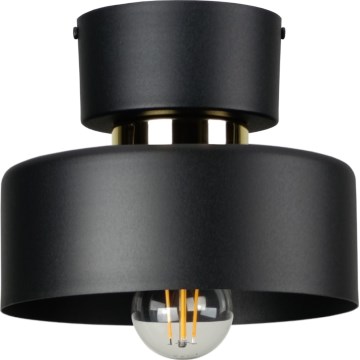 Plafoniera IGNIA 1xE27/60W/230V nera