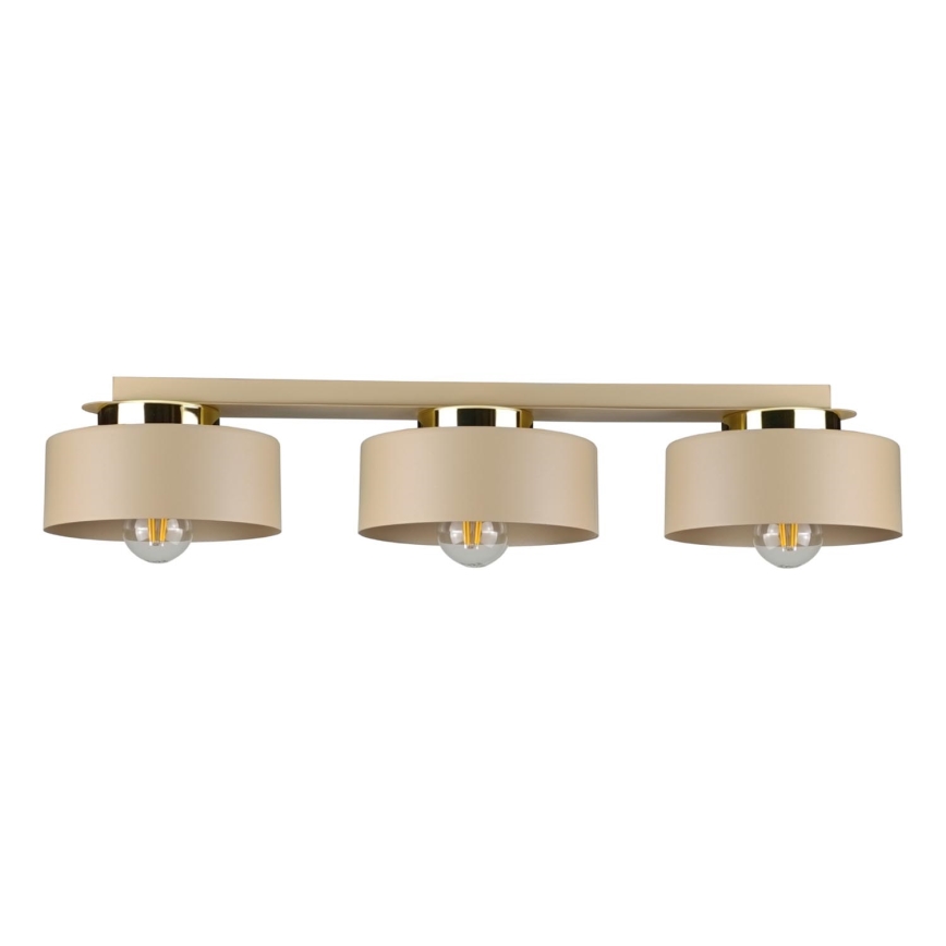 Plafoniera IGNIA 3xE27/60W/230V taupe