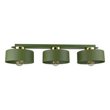 Plafoniera IGNIA 3xE27/60W/230V verde
