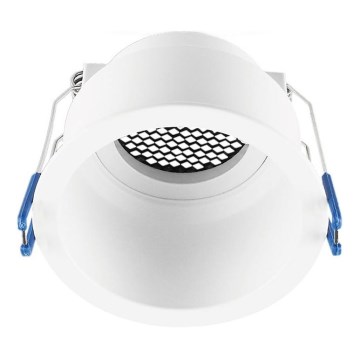 Plafoniera incasso GU10 Ø 9 cm bianco