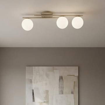 Plafoniera KAIRO 3xE14/10W/230V beige