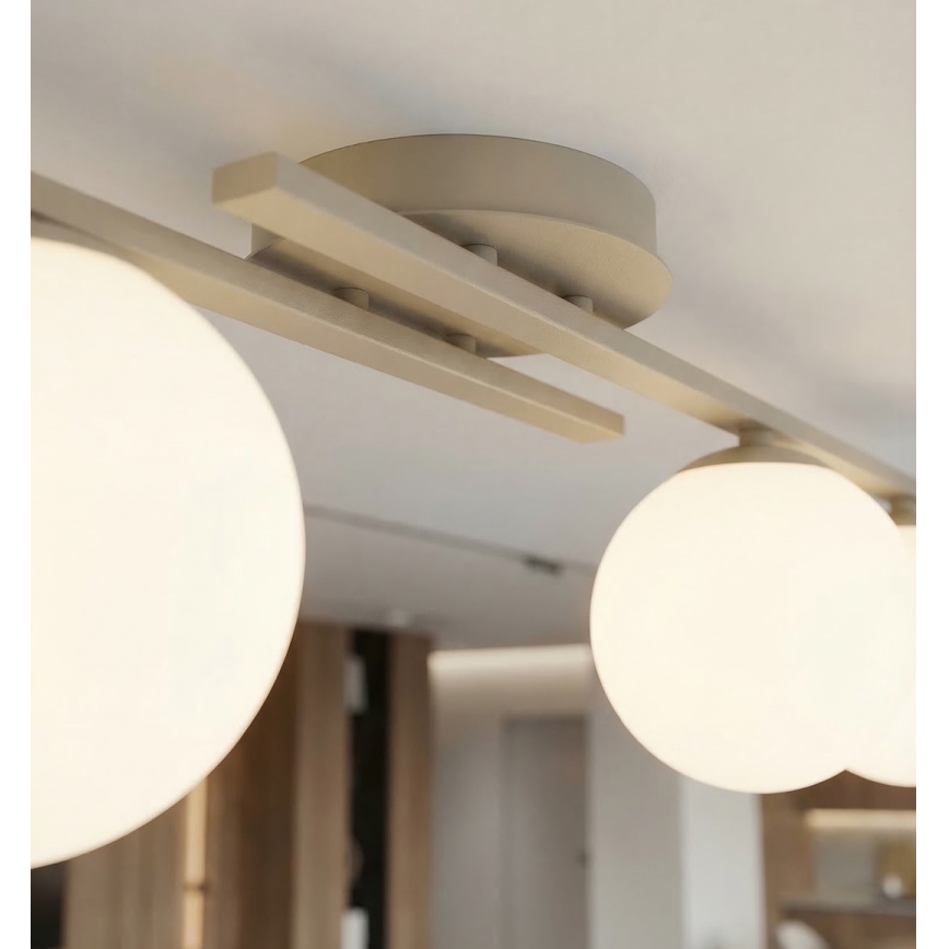 Plafoniera KAIRO 3xE14/10W/230V beige