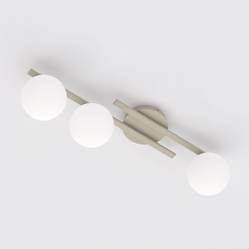 Plafoniera KAIRO 3xE14/10W/230V beige