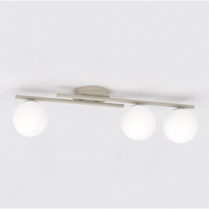 Plafoniera KAIRO 3xE14/10W/230V beige