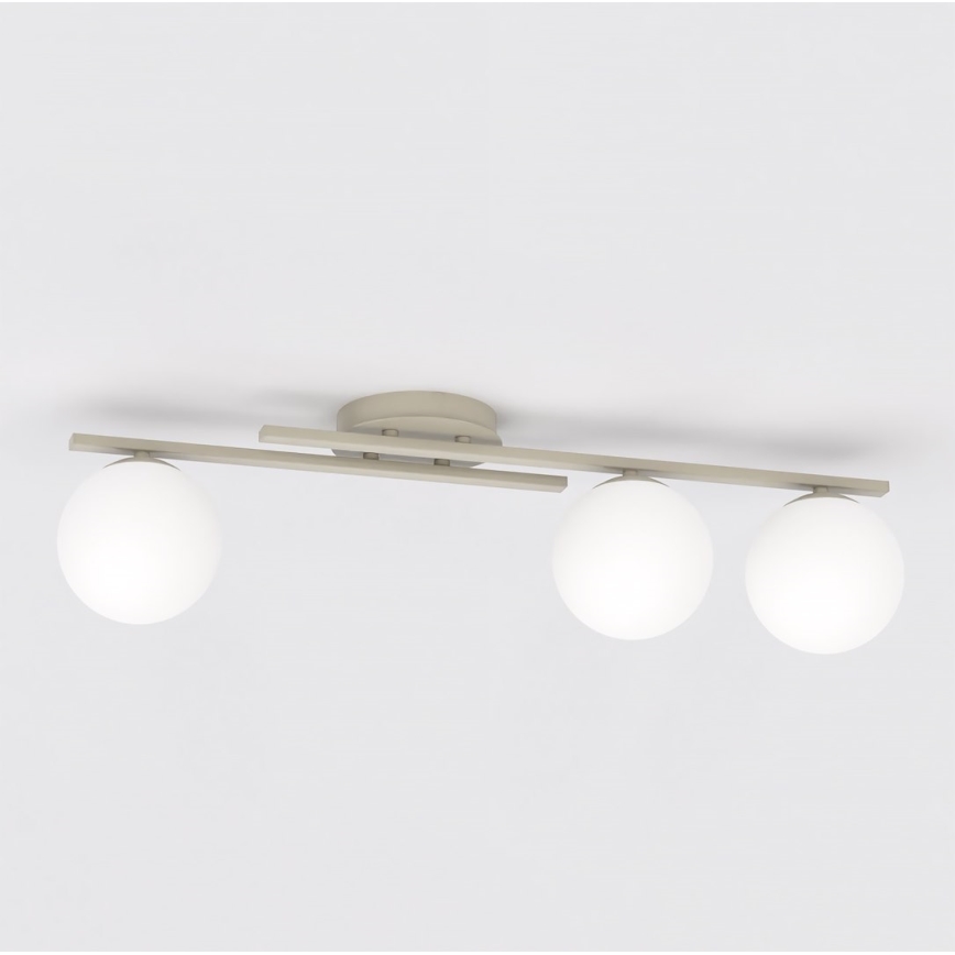 Plafoniera KAIRO 3xE14/10W/230V beige