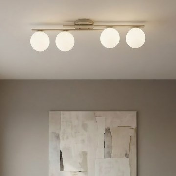 Plafoniera KAIRO 4xE14/10W/230V beige