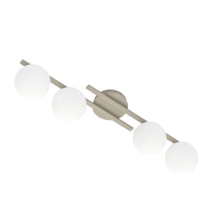 Plafoniera KAIRO 4xE14/10W/230V beige