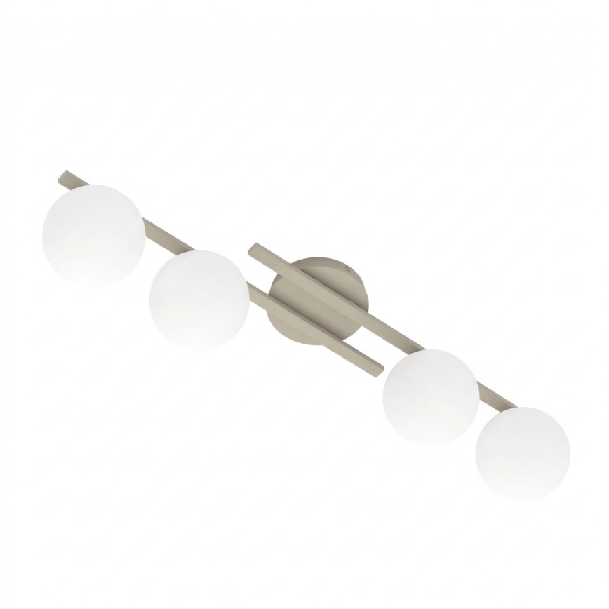 Plafoniera KAIRO 4xE14/10W/230V beige