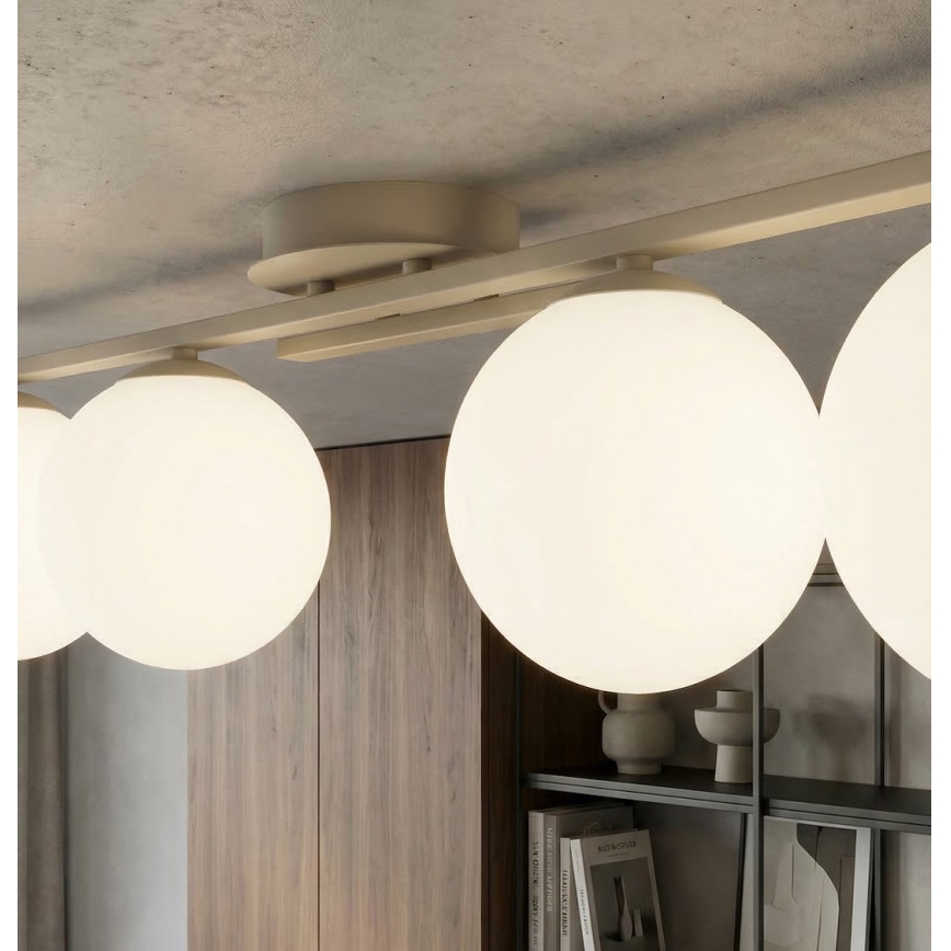 Plafoniera KAIRO 4xE14/10W/230V beige