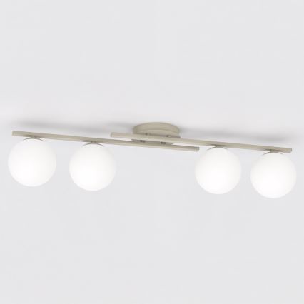 Plafoniera KAIRO 4xE14/10W/230V beige