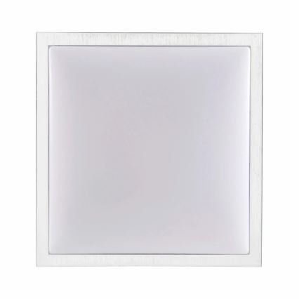 Plafoniera KAZIMIERZ 2xE27/20W/230V 29,5x29,5 cm argento