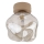 Plafoniera LAVA 1xG9/8W/230V beige/fumè beige