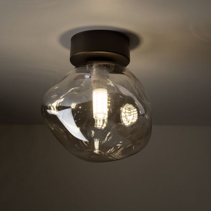 Plafoniera LAVA 1xG9/8W/230V, bronzo/beige fumè