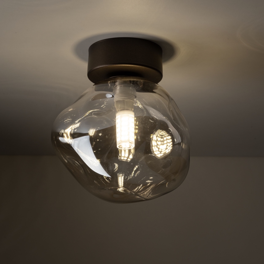 Plafoniera LAVA 1xG9/8W/230V, bronzo/beige fumè