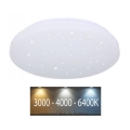 Plafoniera LED/12W/230V 26 cm 3000K/4000K/6400K