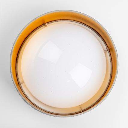 Plafoniera LED/12W/230V Ø 32 cm taupe/oro