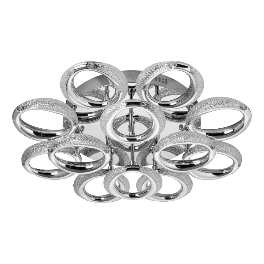 Plafoniera LED 12xLED/14W/230V 3000-5000K diametro 60 cm cromo lucido