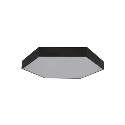Plafoniera LED 135W/230V 3000/4000/6500K Ø 80 cm nera