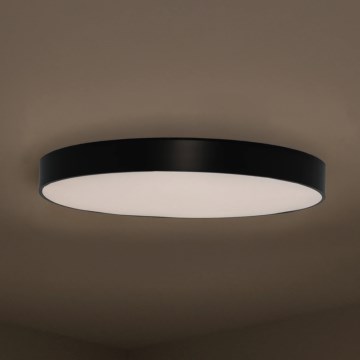 Plafoniera LED/135W/230V 3000/4000/6500K Ø 80 cm nero