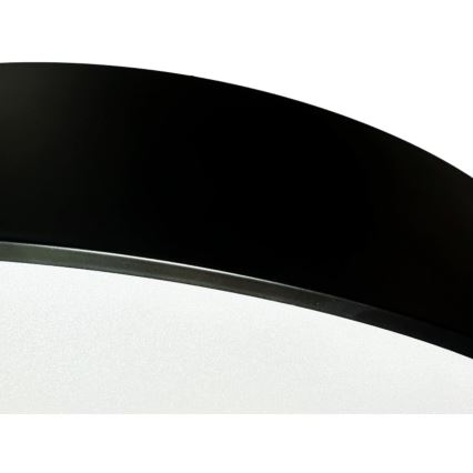 Plafoniera LED/135W/230V 3000/4000/6500K Ø 80 cm nero