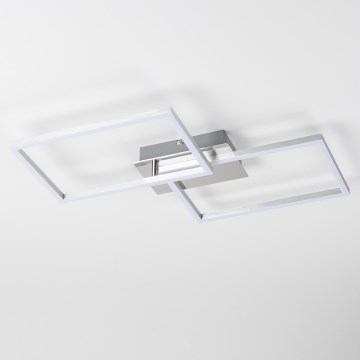 Plafoniera LED/17W/230V cromo opaco