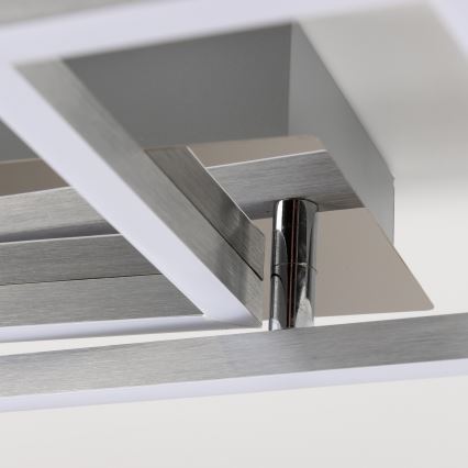 Plafoniera LED/17W/230V cromo opaco