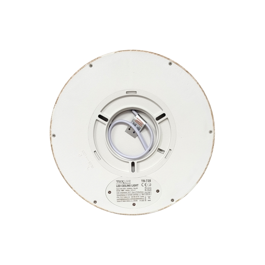 Plafoniera LED/18W/230V 3000/4000/6500K Ø 23 cm beige