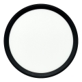 Plafoniera LED/18W/230V 3000/4000/6500K Ø 23 cm nera