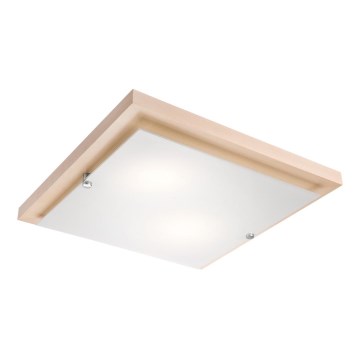 Plafoniera LED 1xLED/24W/230V faggio - FSC certificato