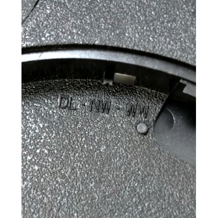 Plafoniera LED 24W/230V 3000/4000/6500K Ø 30 cm nero