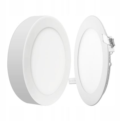 Plafoniera LED 2in1 LED/18W/230V 4500K diametro 22,6 cm bianco