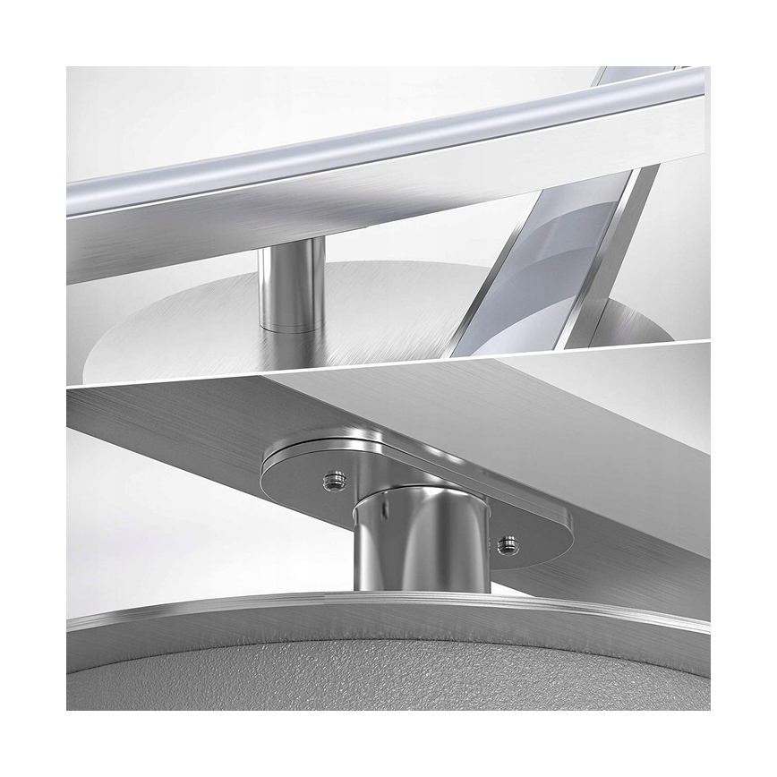 Plafoniera LED 2x LED/6W/230V cromato lucido