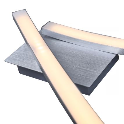 Plafoniera LED 2xLED/6W/230V 3000K, cromo opaco