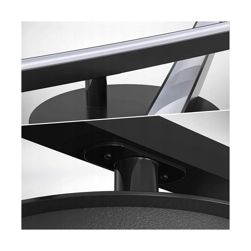 Plafoniera LED 2xLED/6W/230V 3000K nero